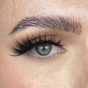 Kiss Matte Black Faux Mink Collection - Matte Satin (Model Shot)
